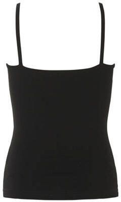 Papillon sportsinglet Sporttop Zwart Meisjes Katoen Ronde hals 164