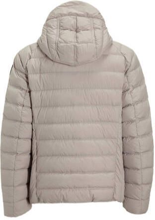 Parajumpers gewatteerde jas beige Jongens Polyester Capuchon Effen