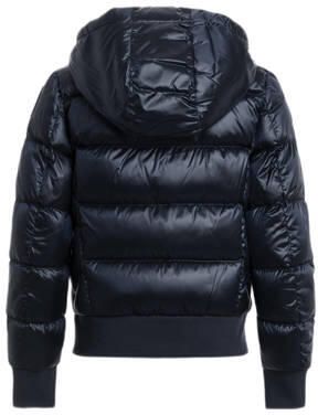 Parajumpers gewatteerde jas donkerblauw Meisjes Polyester Capuchon Effen 152