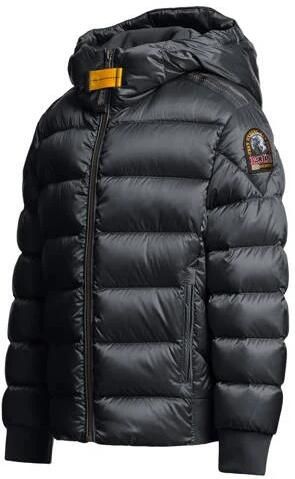 Parajumpers gewatteerde winterjas met logo donkerblauw Jongens Polyester Capuchon - Foto 2