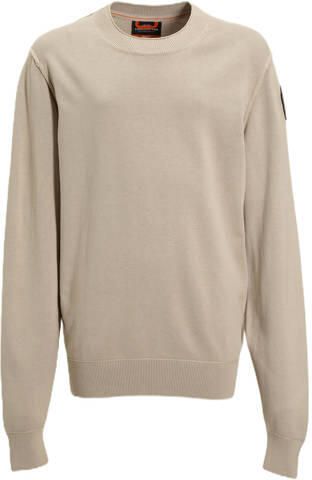 Parajumpers sweater beige Jongens Katoen Ronde hals Effen