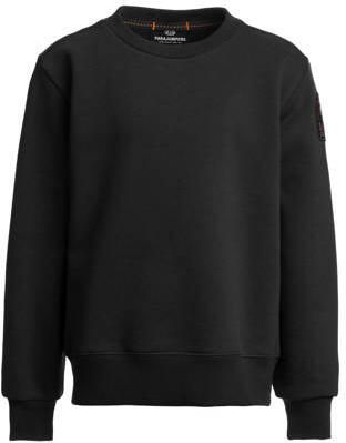 Parajumpers sweater met logo zwart Jongens Katoen Ronde hals Logo