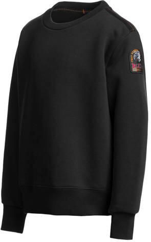 Parajumpers sweater met logo zwart Jongens Katoen Ronde hals Logo - Foto 2