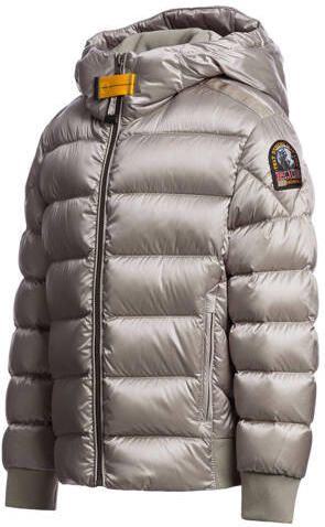 Parajumpers winterjas grijs Jongens Polyester Capuchon Logo - Foto 3