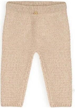 Petite Maison baby regular fit broek Seol beige Meisjes Katoen Effen
