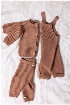 Petite Maison regular babybroek bruin Jongens Katoen Effen maat 50-56 - Foto 3