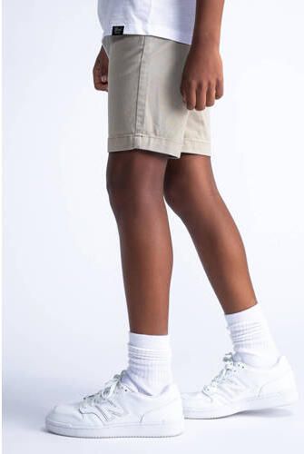 Petrol Industries casual short zand Korte broek Beige Jongens Katoen Effen 152