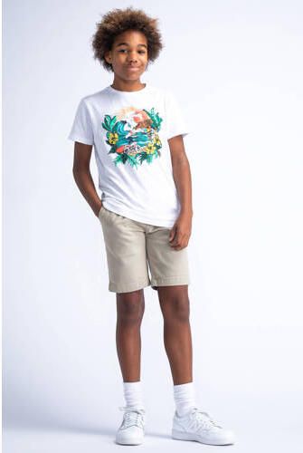 Petrol Industries casual short zand Korte broek Beige Jongens Katoen Effen 152 - Foto 3