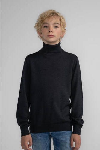 Petrol Industries coltrui blauw Effen 164 | Trui van - Foto 2