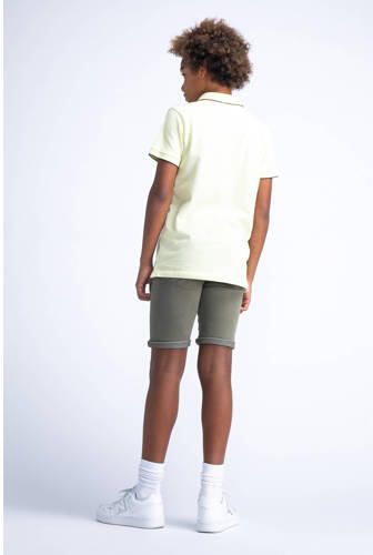 Petrol Industries denim short legergroen Korte broek Jongens Katoen Effen 152 - Foto 2