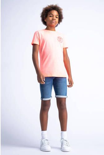 Petrol Industries denim short light used Korte broek Blauw Jongens Stretchdenim 152