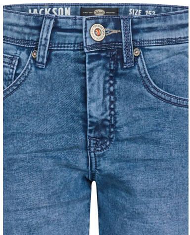 Petrol Industries denim slim short medium blue denim Korte broek Blauw Jongens Stretchdenim - Foto 4