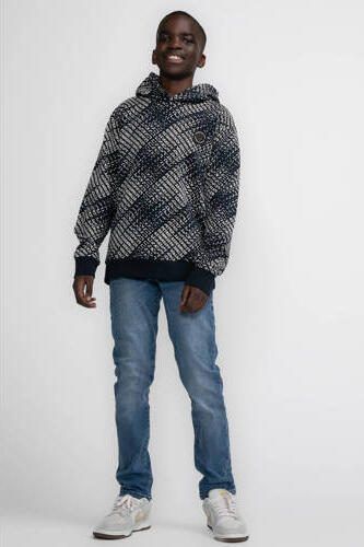Petrol Industries hoodie blauw Trui Jongens Sweat Capuchon All over print 152 - Foto 3
