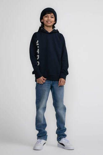 Petrol Industries hoodie blauw Trui Jongens Sweat Capuchon Logo 116 - Foto 2