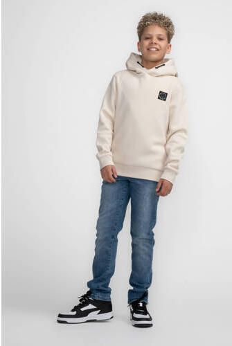 Petrol Industries hoodie ecru Trui Bruin Jongens Sweat Capuchon Effen 116