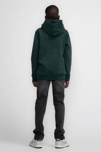 Petrol Industries hoodie groen Trui Jongens Sweat Capuchon Printopdruk 116