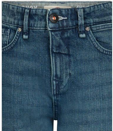Petrol Industries loose fit jeans donkerblauw Jongens Denim Effen - Foto 4