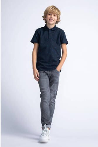 Petrol Industries polo navy Blauw Jongens Katoen Polokraag Effen 116