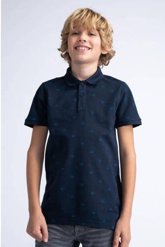Petrol Industries polo navy Blauw Jongens Katoen Polokraag Effen 140 - Foto 3