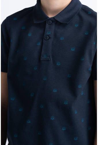 Petrol Industries polo navy Blauw Jongens Katoen Polokraag Effen 140 - Foto 2