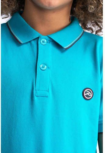 Petrol Industries polo turquoise Blauw Jongens Katoen Polokraag Effen 176 - Foto 2