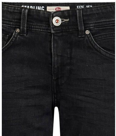 Petrol Industries straight leg jeans black denim Zwart Jongens Stretchdenim - Foto 4