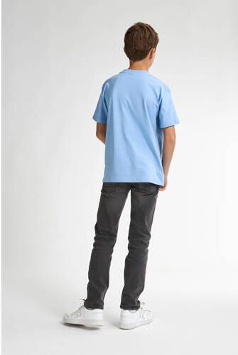 Petrol Industries straight leg jeans black stone Zwart Jongens Stretchdenim - Foto 6