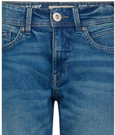 Petrol Industries straight leg jeans medium blue denim Blauw Jongens Stretchdenim - Foto 5