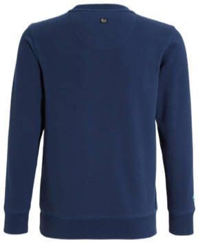 Petrol Industries sweater donkerblauw Effen 116 | Sweater van