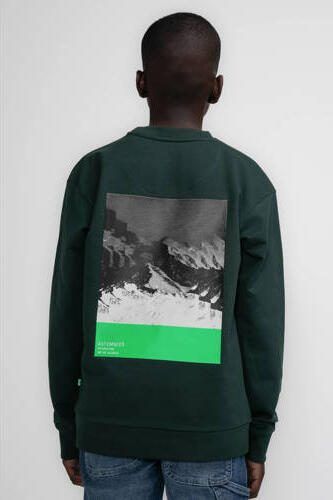 Petrol Industries sweater groen Trui Effen 128 | Trui van - Foto 3