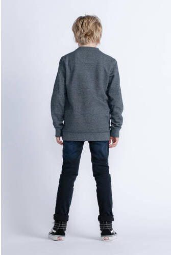 Petrol Industries sweater met printopdruk donkerblauw Printopdruk 140 - Foto 3