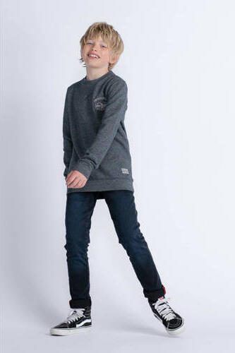 Petrol Industries sweater met printopdruk donkerblauw Printopdruk 140 - Foto 2