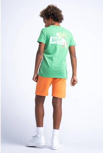 Petrol Industries sweatshort oranje Korte broek Jongens Katoen Effen 116 - Foto 3