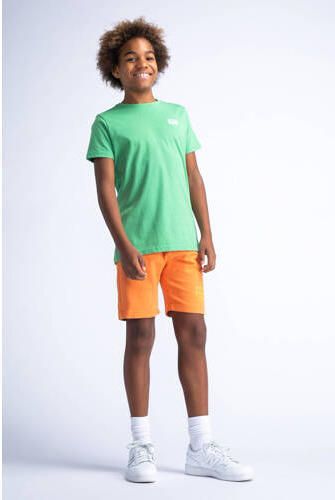 Petrol Industries sweatshort oranje Korte broek Jongens Katoen Effen 116