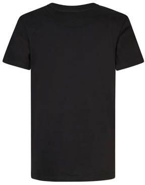 Petrol Industries T-shirt grijs Jongens Katoen Ronde hals Effen 140