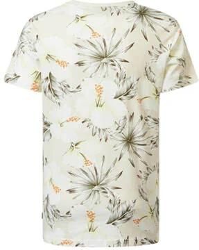 Petrol Industries T-shirt met all over print multicolor Jongens Katoen Ronde hals 152