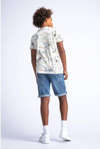 Petrol Industries T-shirt met all over print multicolor Jongens Katoen Ronde hals 152 - Foto 2
