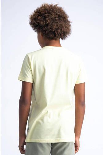 Petrol Industries T-shirt met printopdruk geel Jongens Katoen Ronde hals 164 - Foto 2