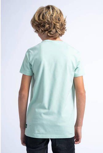 Petrol Industries T-shirt pistache Groen Jongens Katoen Ronde hals Effen 116 - Foto 3