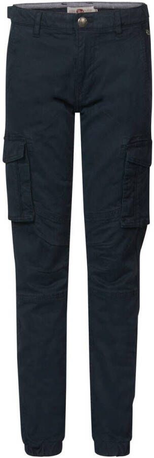 Petrol Industries slim fit broek donkerblauw