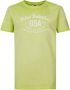 Petrol Industries T-shirt met printopdruk limegroen Jongens Katoen Ronde hals 164 - Thumbnail 2