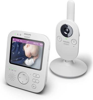 Philips Avent Babymonitor met video SCD892 26 Babyfoon met camera Wit - Foto 3