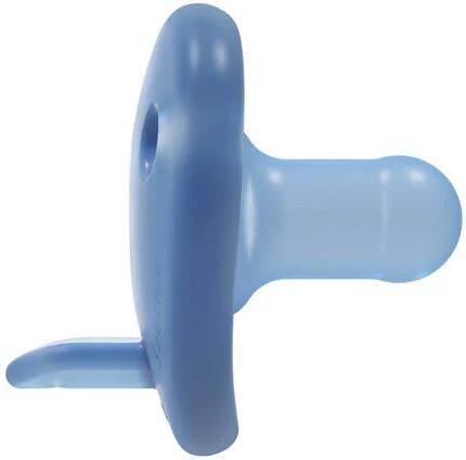 Philips Avent fopspeen SCF099 21 CURVED SOOTHIE 0-6M (set van 2) Blauw
