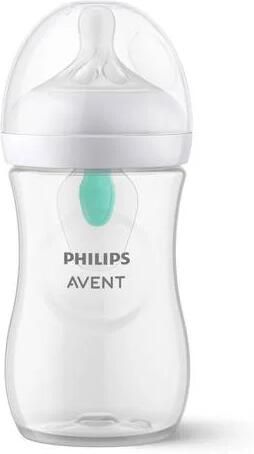 Philips Avent Natural Response Babyfles met AirFree-ventiel 260 ml 1M+ Snelheid-3 speen SCY673 01 - Foto 2