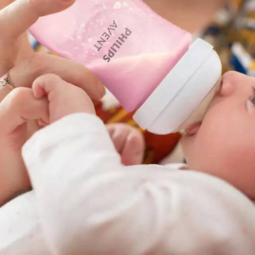 Philips Avent Natural Response babyfles roze 260 ml (1 fles)