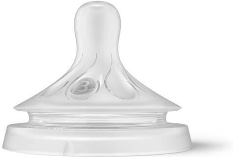 Philips Avent Natuurlijke Zuigreflex Snelheid 3 1+ maanden 2 stuks SCY963 02 Flesspenen Speen - Foto 2