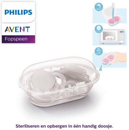 Philips Avent Ultra Air Collection Fopspeen 6-18M 2 stuks SCF080 03 Blauw - Foto 2