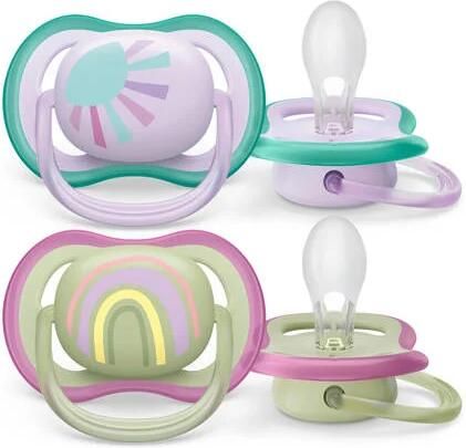 Philips Avent Ultra Air Fopspeen 0-6M 2 stuks SCF085 59 - Foto 2