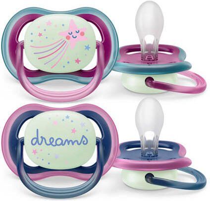 Philips Avent Ultra Air fopspeen 6-18 maand (2 stuks)