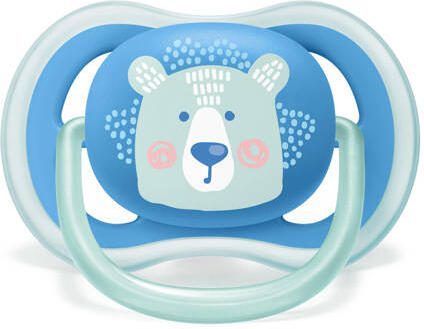 Philips Avent ultra air-fopspeen- 6-18 mnd (2 stuks) Blauw - Foto 2